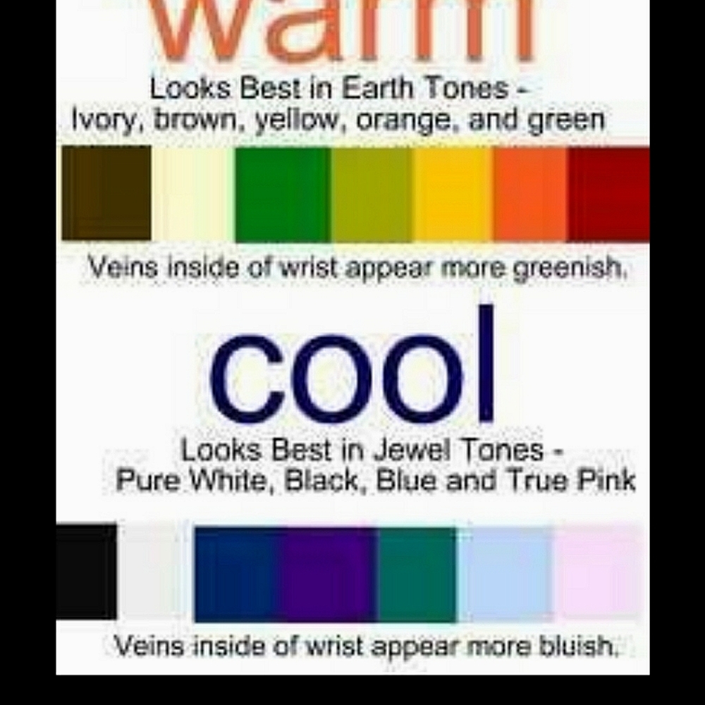 Are you warm toned or cool toned 🐣